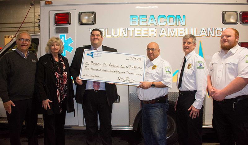 Beacon Volunteer Ambulance Receives their 2019 Safety Initiative Grant